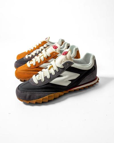 New balance gris y naranja